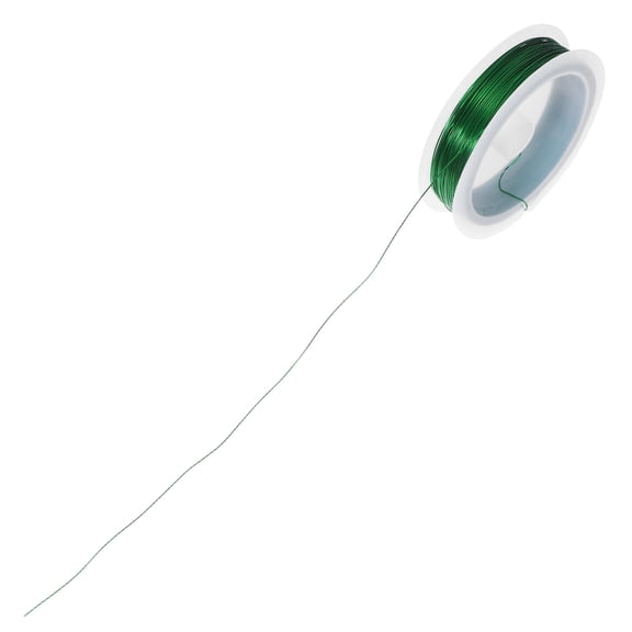 TABLZONE Green Iron Wire for Binding and Stringing with Moderate Hardness and Shape Flexibility