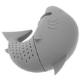 thumbnail image 1 of TABLZONE Cute Silicone Tea Strainer Grey Easy to Clean Loose Leaf Tea Infuser for Home, 1 of 7