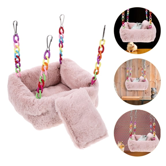 TABLZONE Hamster Cozy Bed Cotton Pink Resting 1 Piece