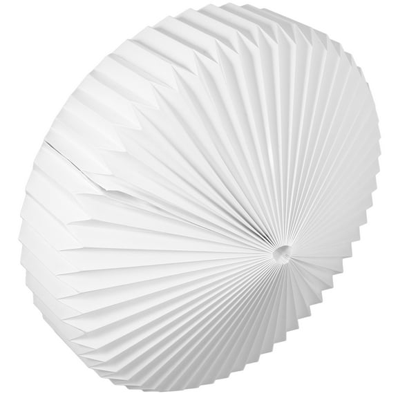 TABLZONE Hand Woven Paper Lampshade DIY Light Diffusion White Decorative 1Pack