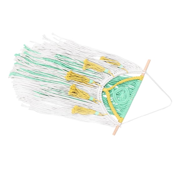 TABLZONE Hand Woven Bohemian Wall Hanging Decor for Indoor Use, Multi-Color, 1 Set, Boho Style Home Decoration