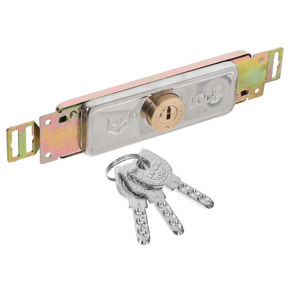 TABLZONE Heavy Duty Steel Door Lock Device for Rolling Shutter Doors Security Lock 1 Set