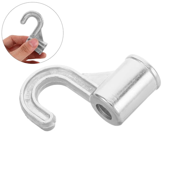 TABLZONE Heavy Duty Support Closet Rod Hooks For Laundry Room Storage Organization 1Pcs