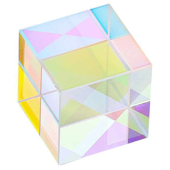 TABLZONE Hexagonal Glass Prism , Window Hanging Crystal Maker for Indoor and Outdoor Garden Patio Home Decor