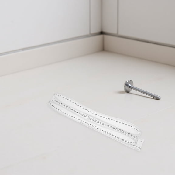 TABLZONE High Precision Transparent Architect Ruler with Clear View Design for Professional Drafting