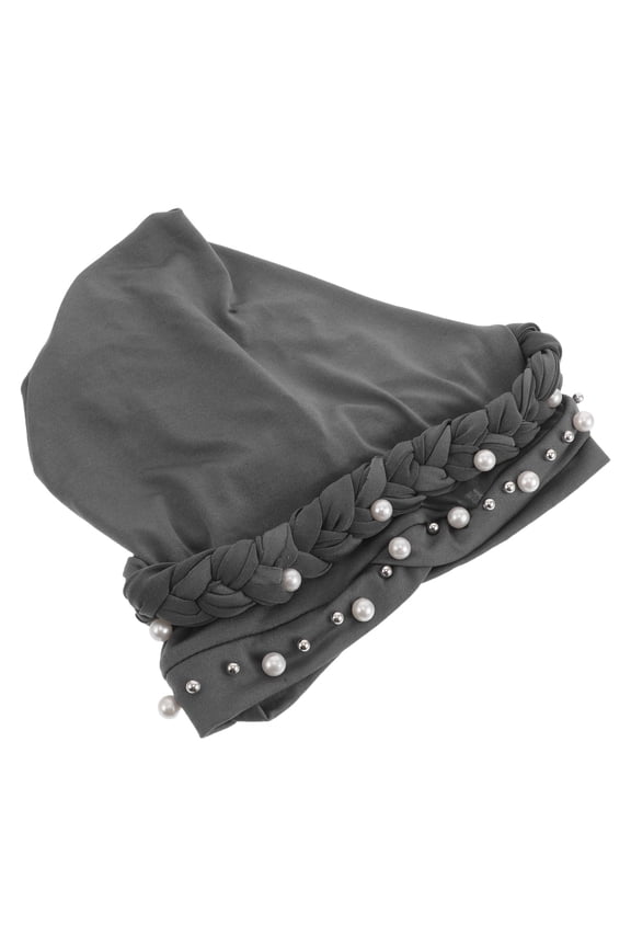 Hijab Under Cap For Women Hat Grey Polyester 1Set