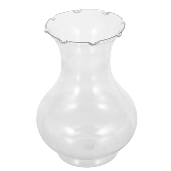 TABLZONE Hydroponic Flower Vase Set of 6 Transparent Minimalist Design for Tabletop Decor and Wedding Centerpieces