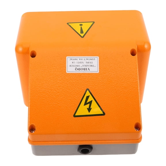 TABLZONE Heavy Duty Foot Control Switch Metal Plastic Waterproof Safe Accurate Machine Tool