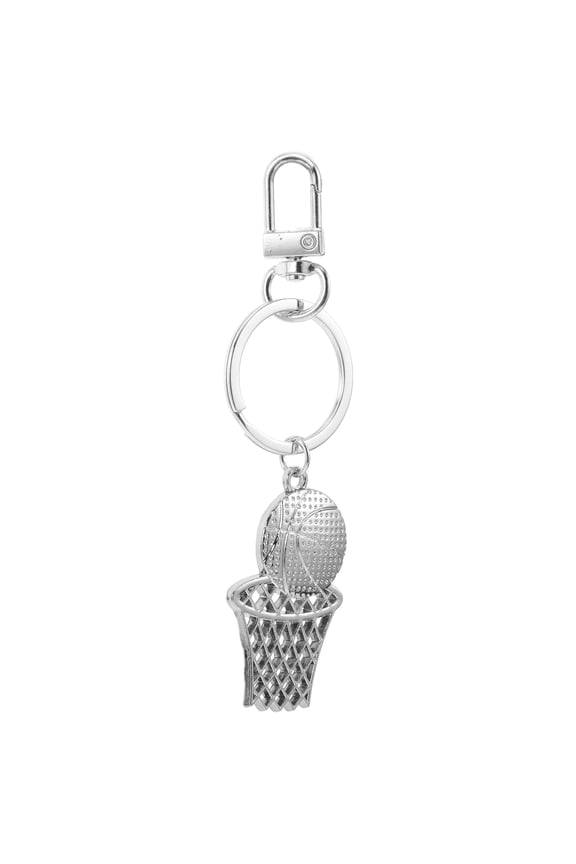 Girls Basketball Keychain Jewelry, 1 Piece Sports Souvenir Accessory for Basketball Fans and Events