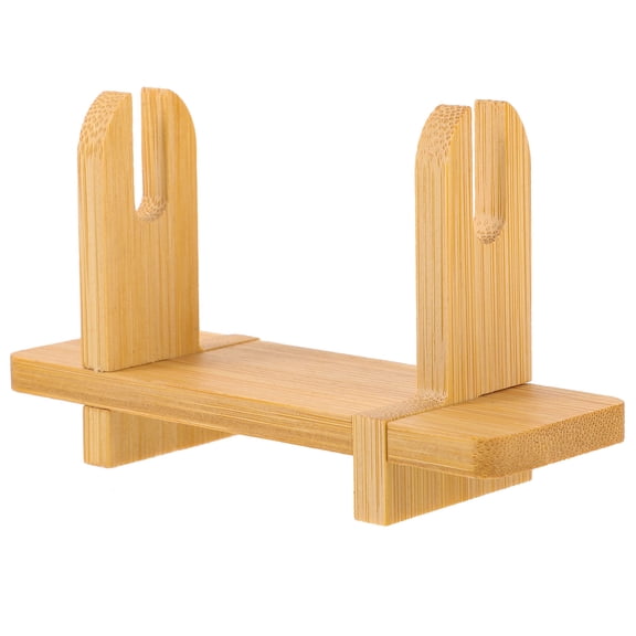 TABLZONE Kitchen Cutter Storage Rack Bamboo Material Beige Kitchen Tool Holder Stand