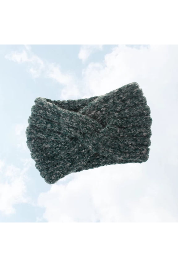 Women's Cozy Cable Knit Headband, Soft and Comfortable Warm Headwrap, 1 Set