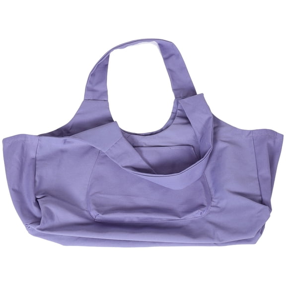 TABLZONE Large Capacity Purple Yoga Carrier Bag Thick Material Lightweight Sports Tote for Workout