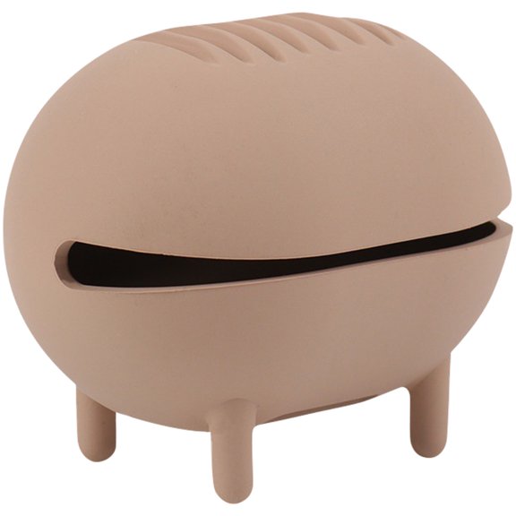 TABLZONE Light Brown Cosmetic Sponge Box for Organizing and Drying Makeup Tools