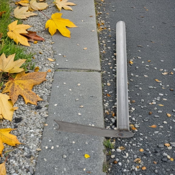 TABLZONE Portable Metal Hand Hoe for Efficient Weeding and Digging in Raised Beds