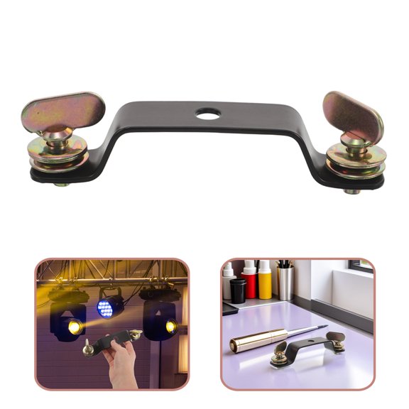 TABLZONE Lightweight Moving Head Light Clamp for Stage Lighting with Nonslip Secure Design