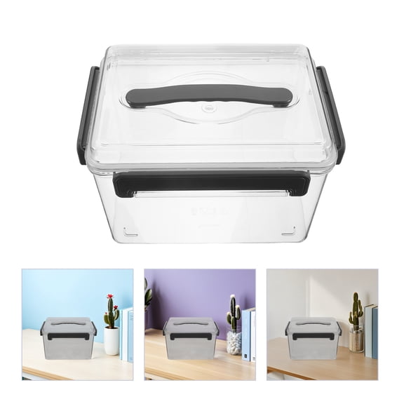 TABLZONE Acrylic Camera Lens Filter Case with Transparent Display for Easy Identification