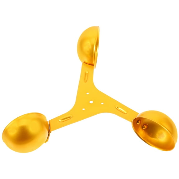 TABLZONE Lightweight Yellow Anemometer Cup Wind Meter Sensor Easy Installation Outdoor Use