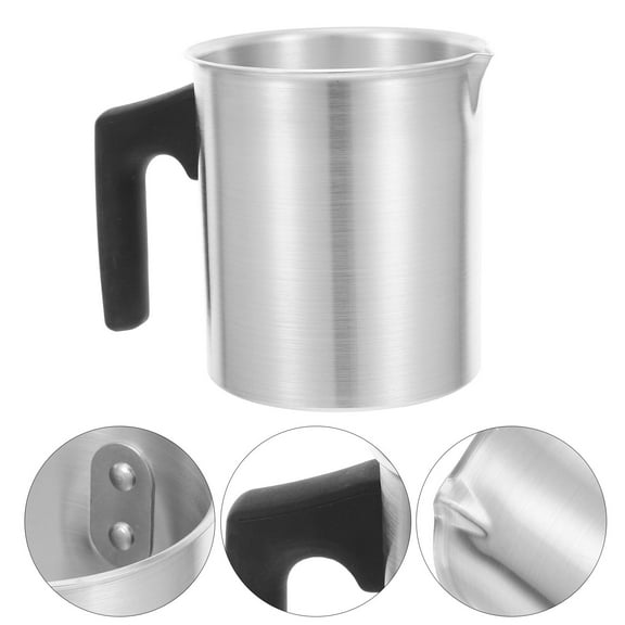 TABLZONE Wax Melting Pot with Dripless Spout, Aluminum, Ideal for Home Crafting and Candle Making