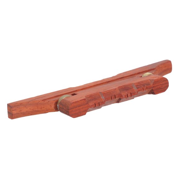 TABLZONE Creative Mandolin Bridge Red Wood Practical and Sturdy for Mandolin