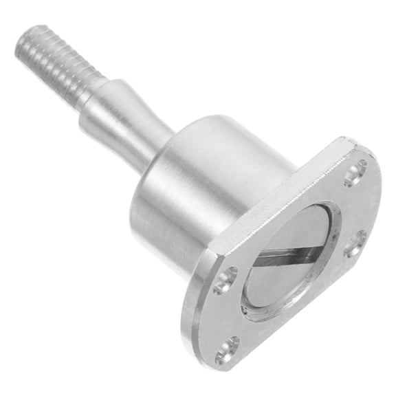 TABLZONE Metal Ball Joint Torque Hinge Plated Silver Finish with Silent Friction Damping for Trailer Mount