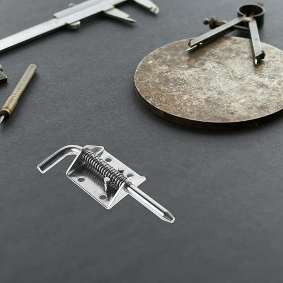 TABLZONE Heavy Duty Stainless Steel Latch Pin for Trailers, Gates, Cabinets - Hardware Locking Accessory