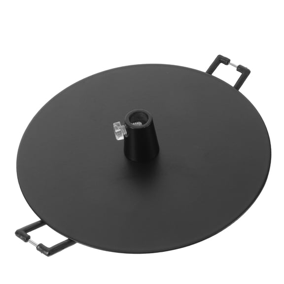 TABLZONE Metal Pendant Light Mounting Plate Black Ceiling Fixture Cover Smooth Finish