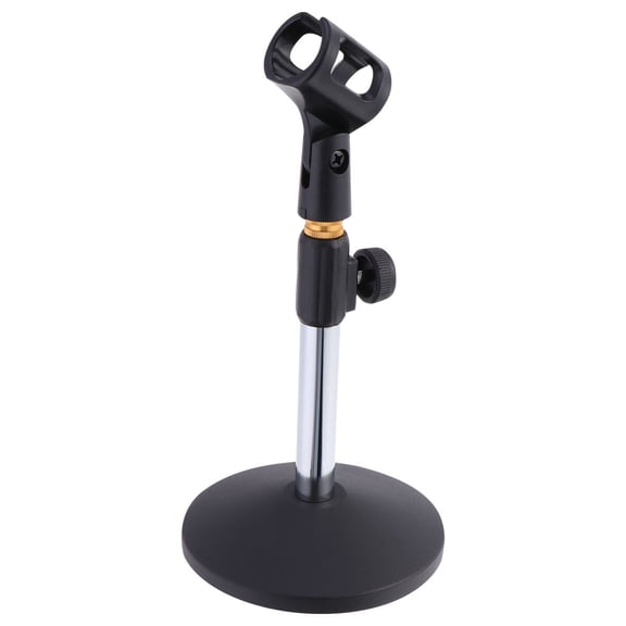 TABLZONE Flexible Microphone Stand Black for Home Singing and Online Meetings