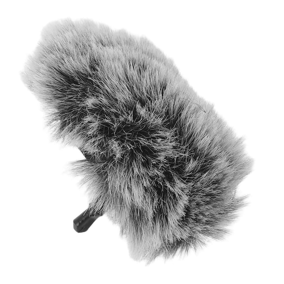 TABLZONE Small Microphone Windshield Muff Soft Furry Cover for Interview and Vlogging Use