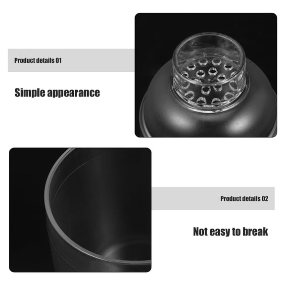 TABLZONE Clear Cocktail Shaker with Built-in Scale, Multifunctional Bar and Kitchen Mixer for Precise Drink Making