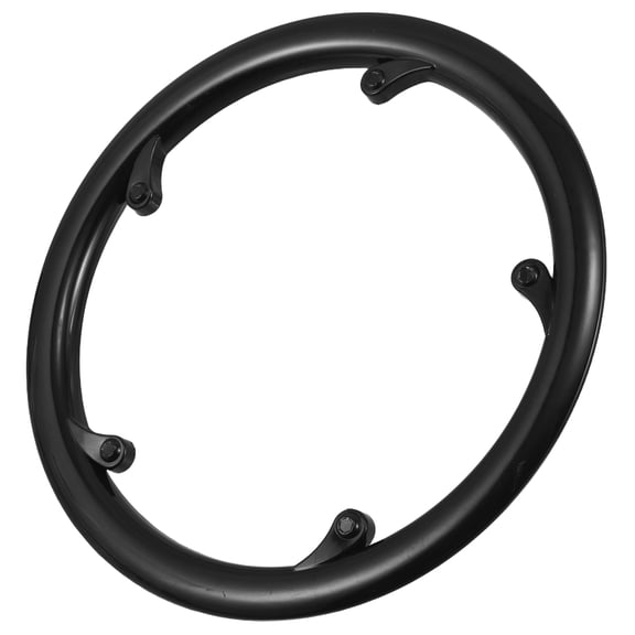 TABLZONE Bike Chain Protector Black Plastic Sprocket Cover for Mountain Bike Front Crankset