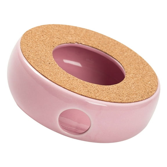 TABLZONE Multi Function Tea Warmer Ceramic Heating Plate Pink 1Pack