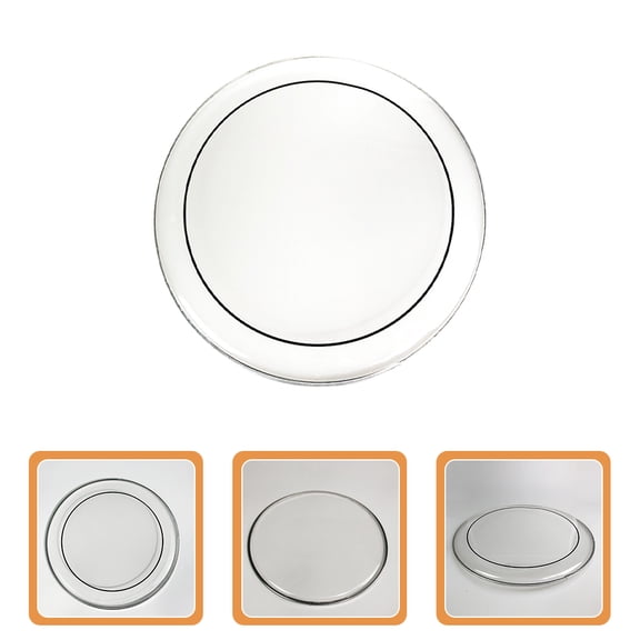 TABLZONE Transparent Drum Skin Replacement Cover for Drum Kits, Multi-Functional Dust Protector to Reduce Overtones and Sound