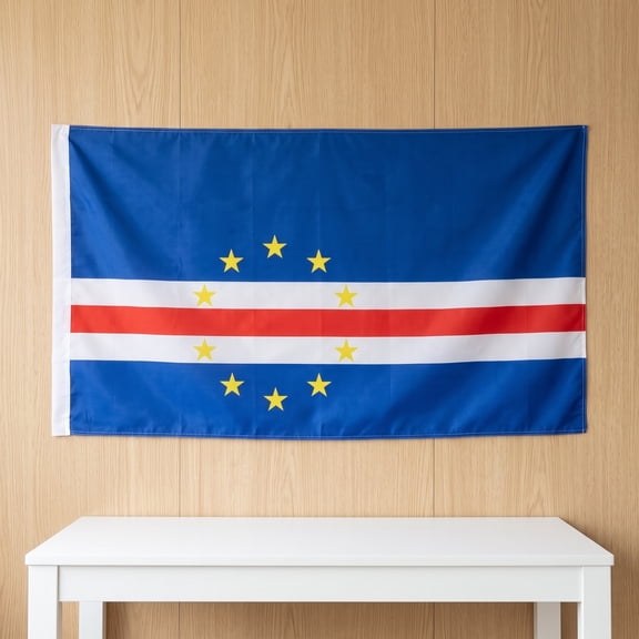 TABLZONE Cape Patriotic Polyester Flag with for Sports Events, Championship Games, and Cultural Exhibitions