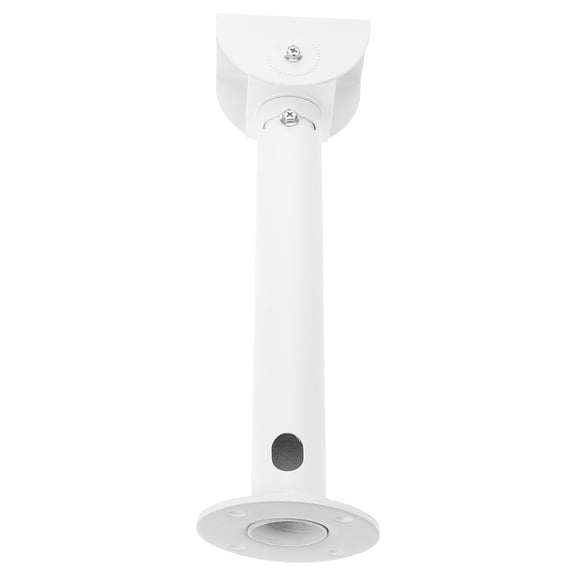 TABLZONE Outdoor Camera Mount Bracket White Metal Stable Support Adjustable Angle for Tree Use
