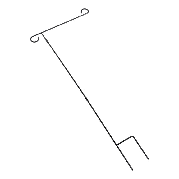 TABLZONE Outdoor Yard Flag Stand Metal Holder for Cemetery Grave Marker with Weather Resistant Finish