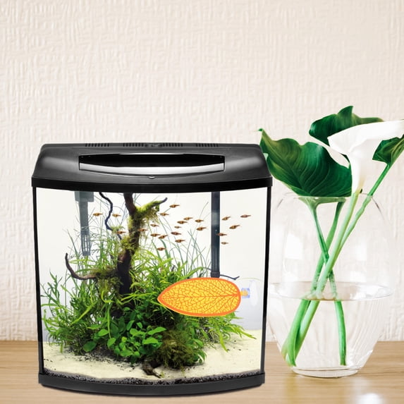 TABLZONE PVC Betta Fish Bed Cup Fish Resting Spot PVC Yellow 1Pack ...