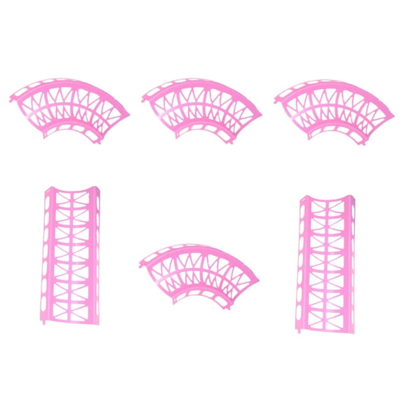 TABLZONE Hamster Assembled Track, Environmental Material, Hollow Structure, 6Pcs