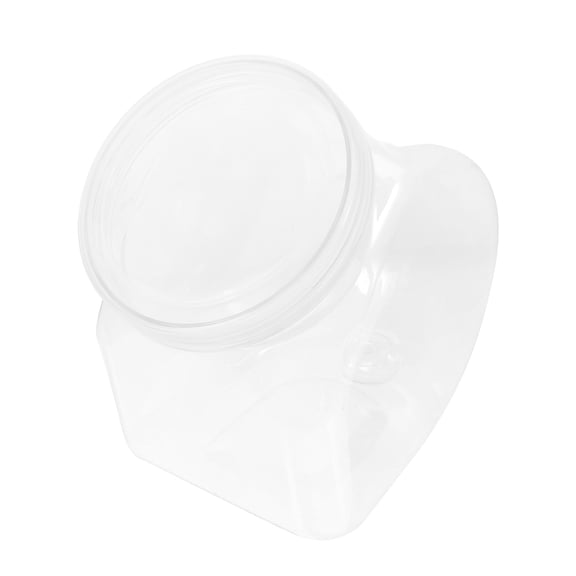 TABLZONE Storage Plastic Jar Transparent 1Pack