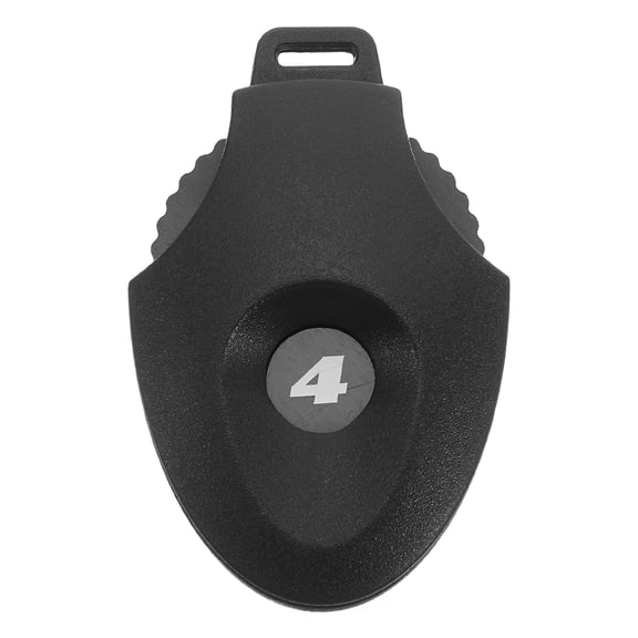 TABLZONE Professional Black Golf Score Counter Lightweight and Reusable for Golf Score Monitoring