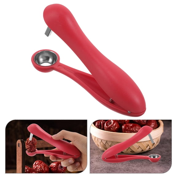 TABLZONE Handheld Red Date Pitter Remover Tool Made from Safe Kitchen Materials