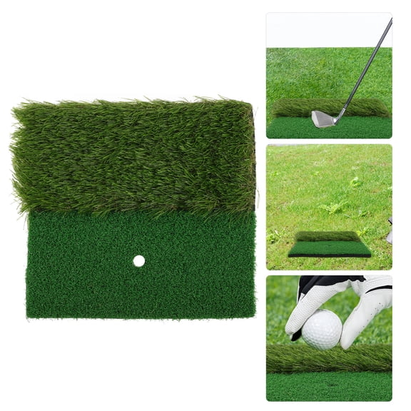 TABLZONE Indoor Golf Putting Mat with Realistic Artificial Turf, Green Practice Mat for Golf Training and Skill Improvement