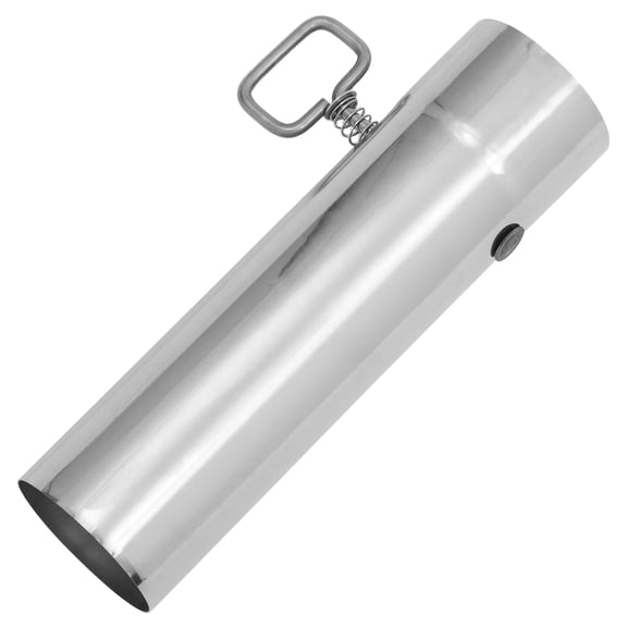TABLZONE Portable Stainless Steel Chimney Pipe for Tent Stove with Adjustable Damper for Outdoor Camping
