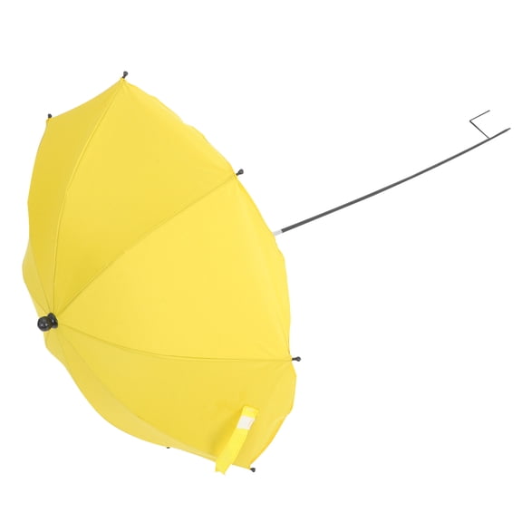 TABLZONE Cooling Garden Shade Umbrella Yellow Fabric for Outdoor Plants 1Pcs