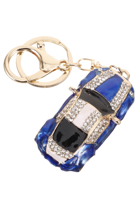Stylish Metal Sports Car Keychain, Elegant Multi-Color Accessory for Keys and Bags