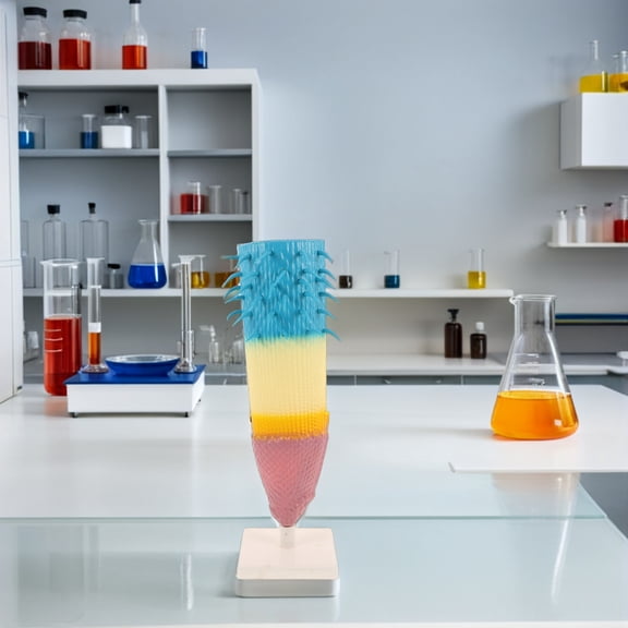 TABLZONE Realistic Corn Root Model for Biology Education, Plant Root Anatomy Teaching Tool, Science Classroom Learning Aid