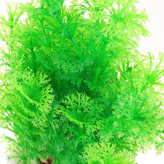Picture of TABLZONE Compact Aquarium Decor Plastic Fish Tank Plant Light Green ...