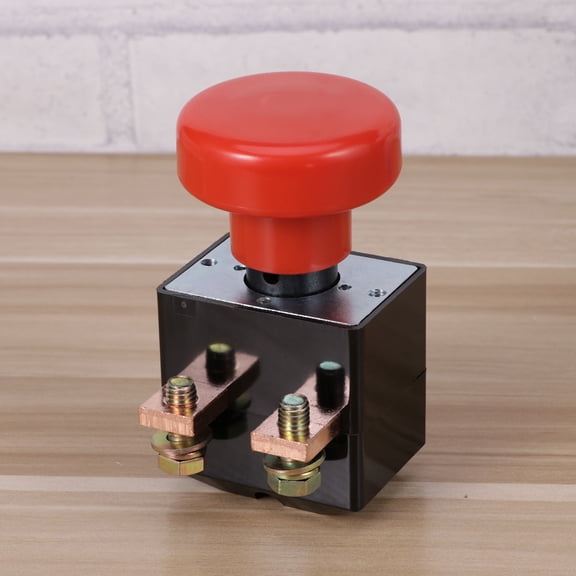 TABLZONE Emergency Disconnecting Push Button for Car Red High Temperature Resistant