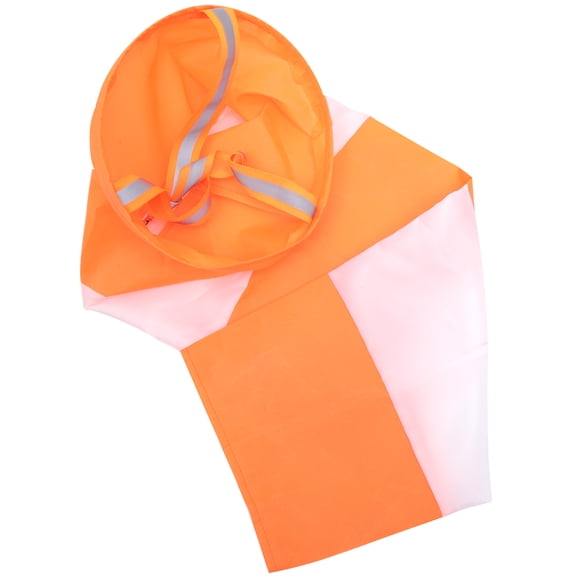 TABLZONE Reflective Orange Windsock for Outdoor Hanging and Wind Direction Detection