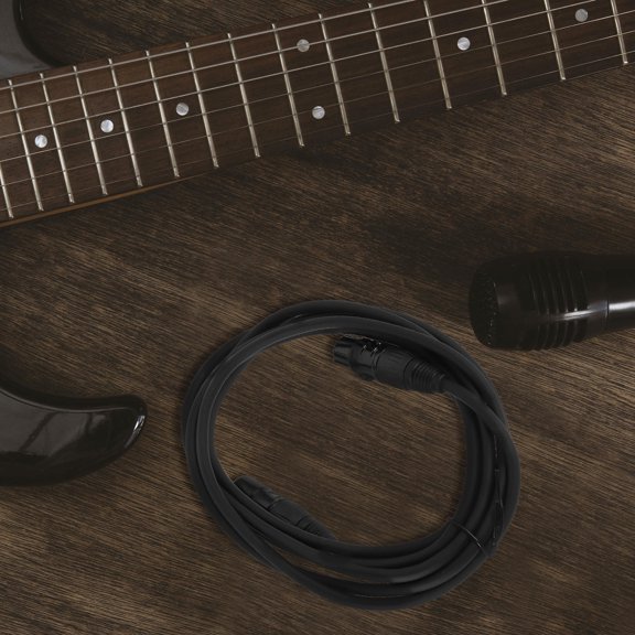 TABLZONE Reliable Black Xlr Cable Male to Female Designed for Stable Audio Transmission