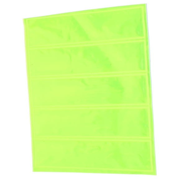 TABLZONE Removable Light Green Reflective Tape Strips for Bicycle and Motorcycle Decoration Enhanced Night Safety